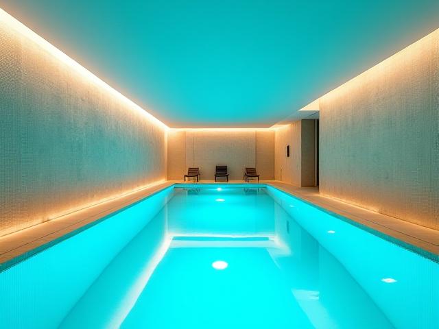 Der beruhigende Ruhepool bei Aqua Aura Spa